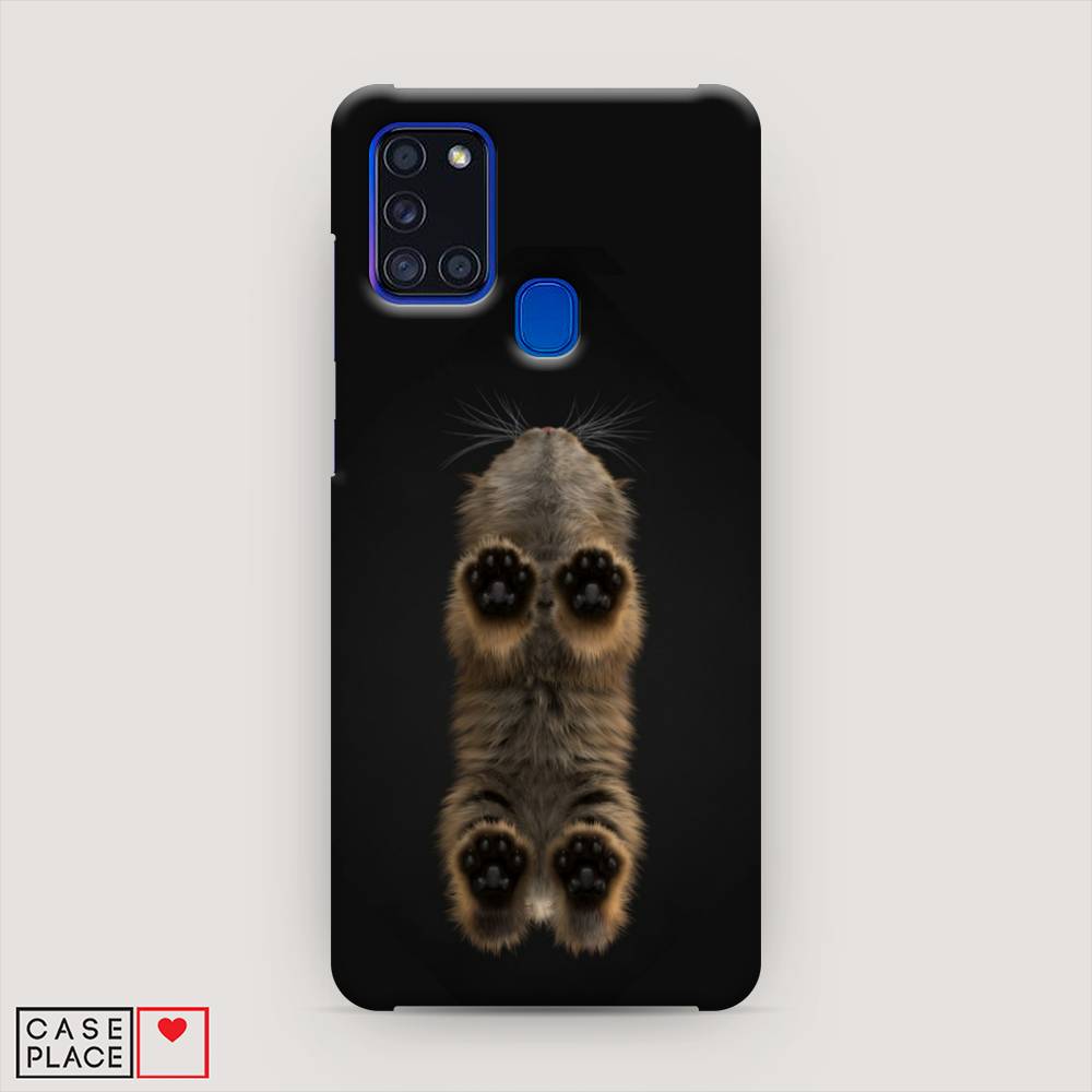 

Пластиковый чехол "Кошачьи лапки" на Samsung Galaxy A21s, 2100220-1