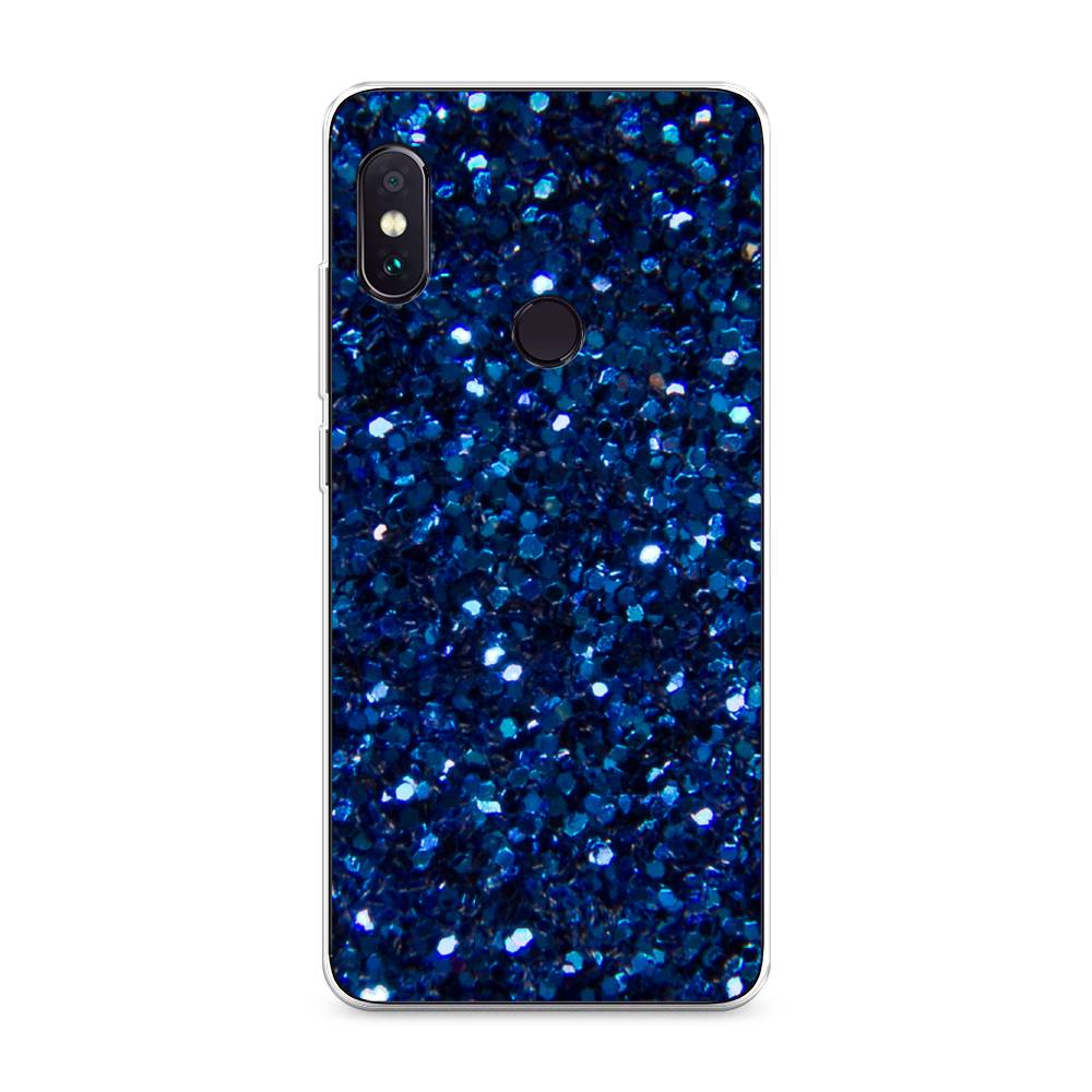 

Чехол Awog "Синие блестки рисунок" для Xiaomi Redmi Note 5/Note 5 Pro