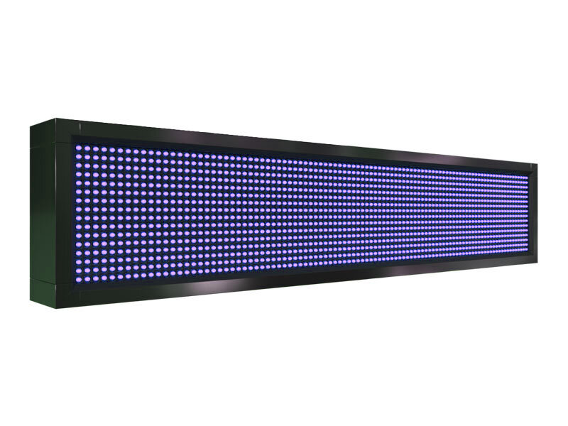

Бегущая строка 104 на 24 см синия, ledmono blue