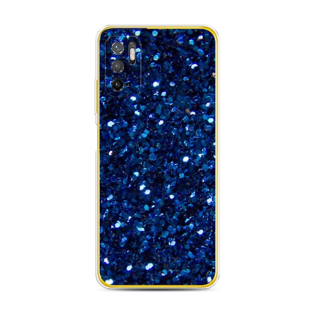 

Чехол Awog "Синие блестки рисунок" для Xiaomi Poco M3 Pro