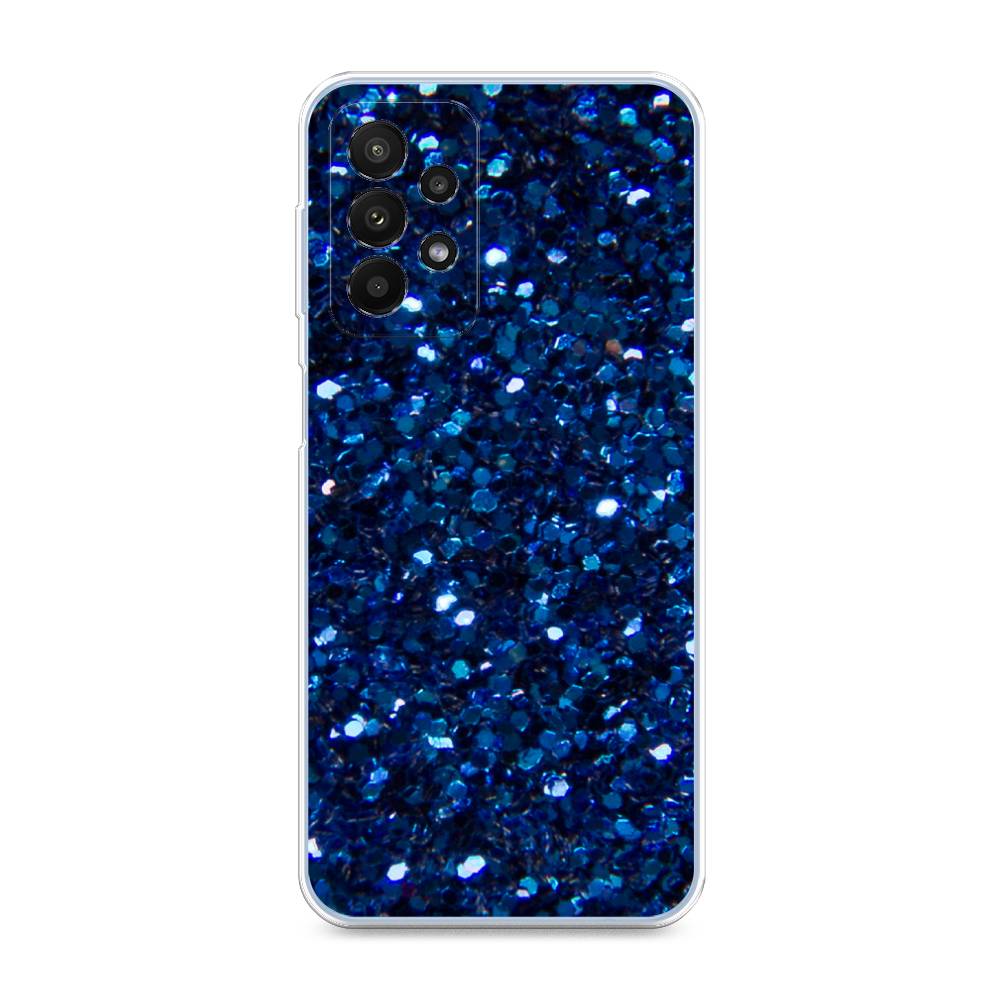 

Чехол Awog "Синие блестки рисунок" для Samsung Galaxy A23