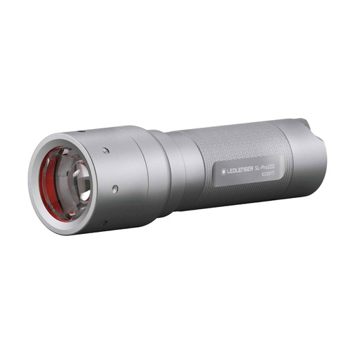 фото Ручной фонарь led lenser solidline sl-pro 220, серебристый [501067]