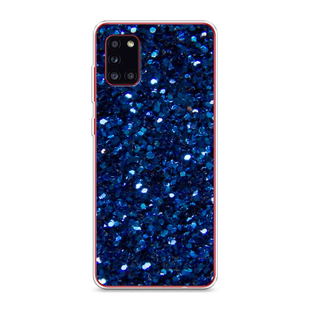 

Чехол Awog "Синие блестки рисунок" для Samsung Galaxy A31