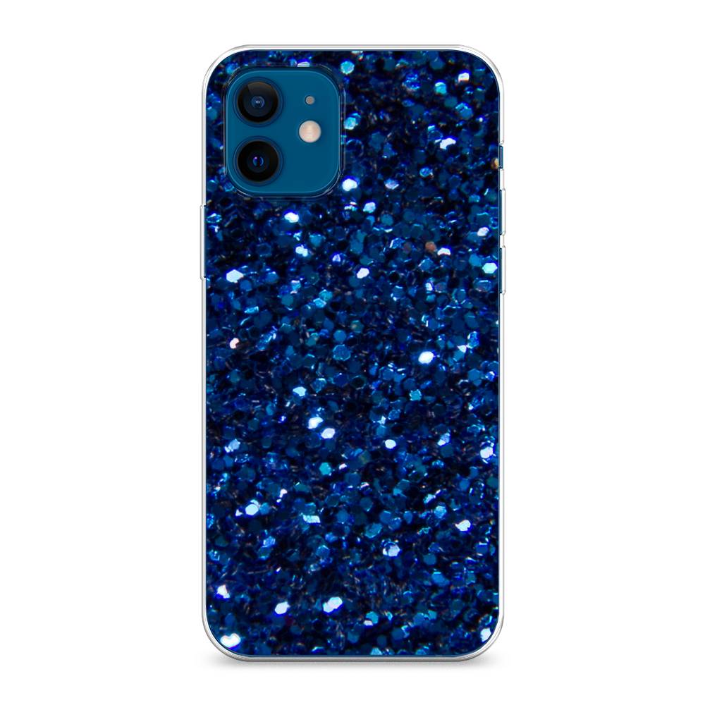 

Чехол Awog "Синие блестки рисунок" для Apple iPhone 12 mini, 12650-3
