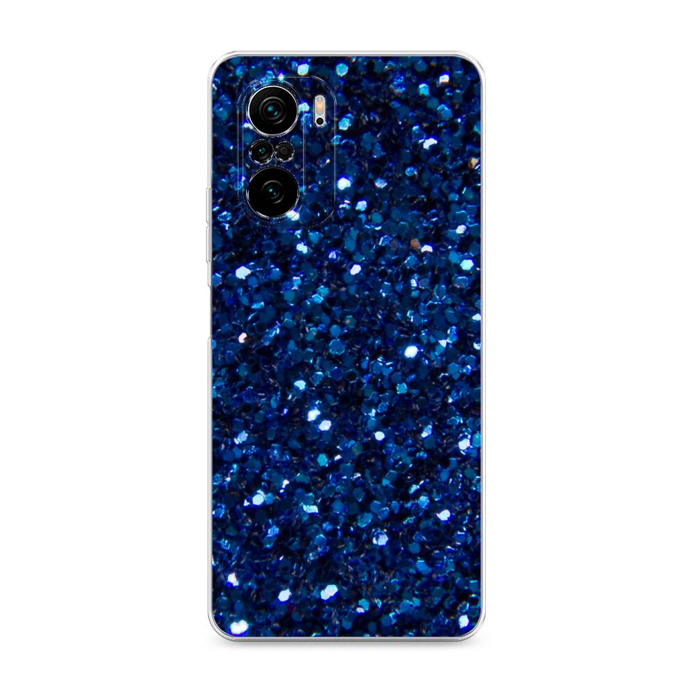 

Чехол Awog "Синие блестки рисунок" для Xiaomi Poco F3