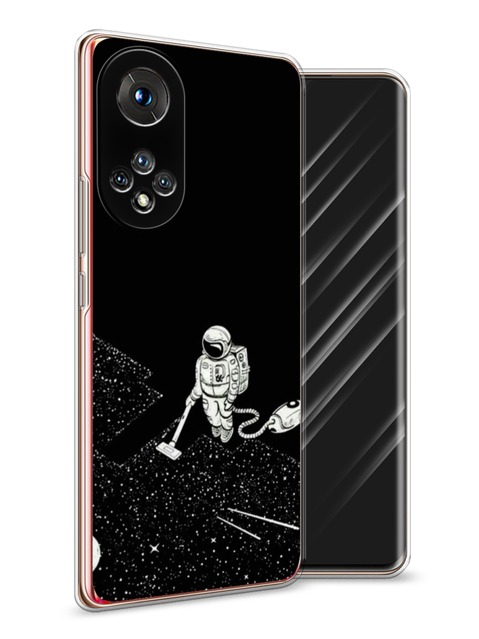 фото Чехол awog "космонавт с пылесосом" для honor 50