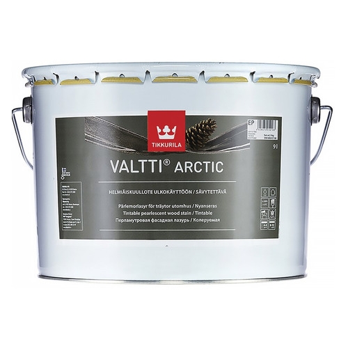 фото Антисептик tikkurila valttii arctic (59664040160) перлам.бесцв. 9л 9кг