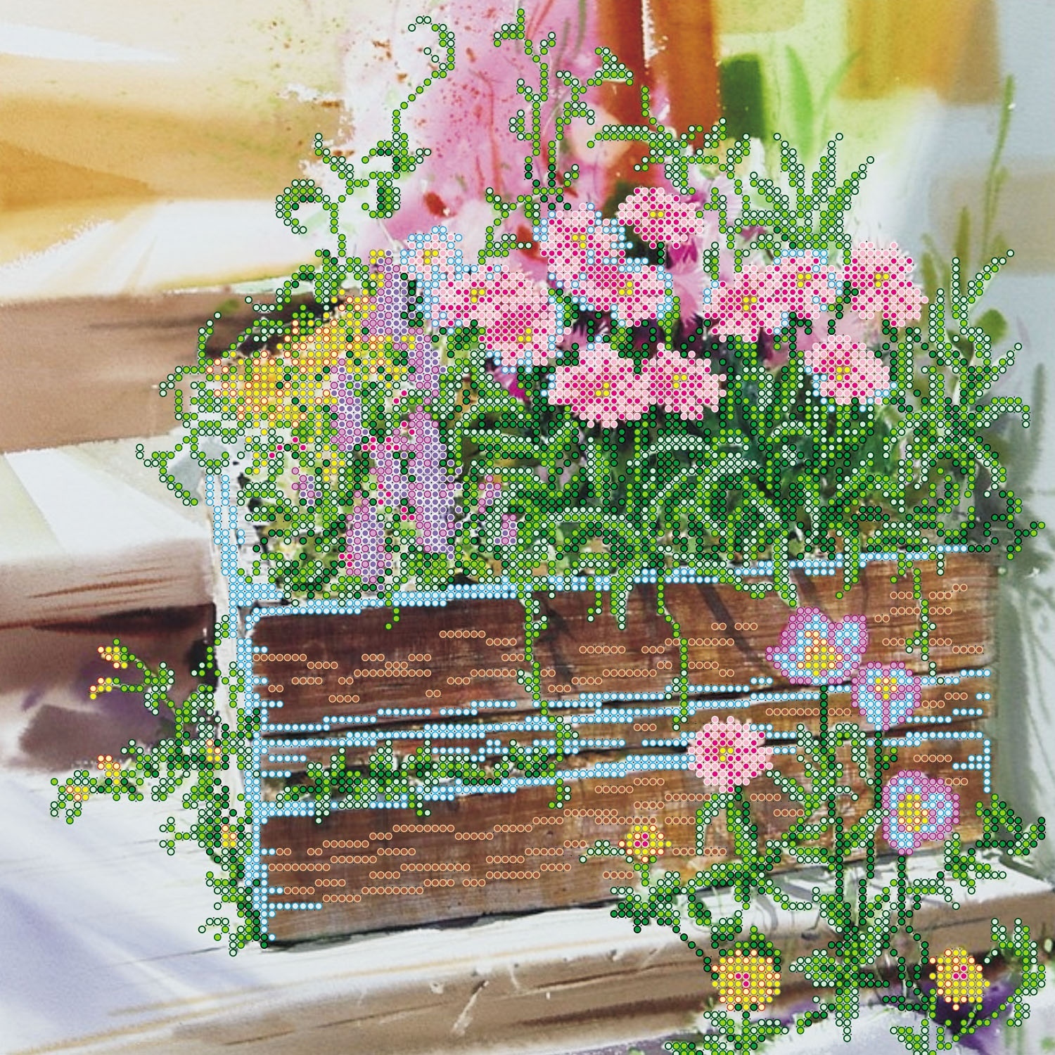 

Абрис Арт Дачное крылечко, 30*30 см