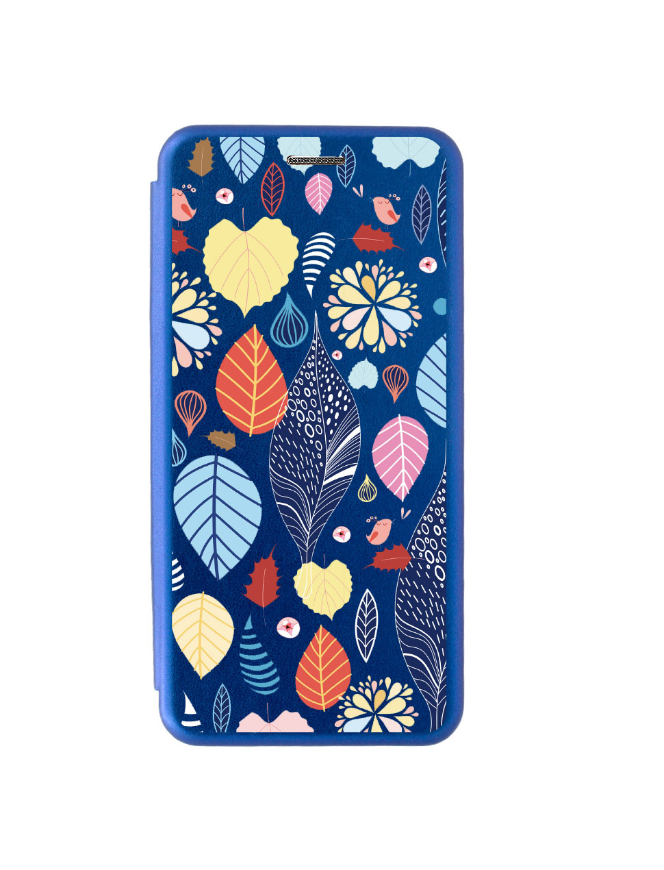 

Чехол для iPhone 6 синий 1308 ЛИСТЬЯ, MOB-APL-6