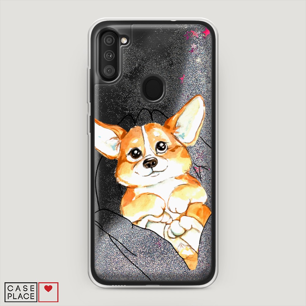 

Чехол Awog на Samsung Galaxy M11 / Самсунг M11 "Корги в ладошках", Разноцветный, 2100691-1