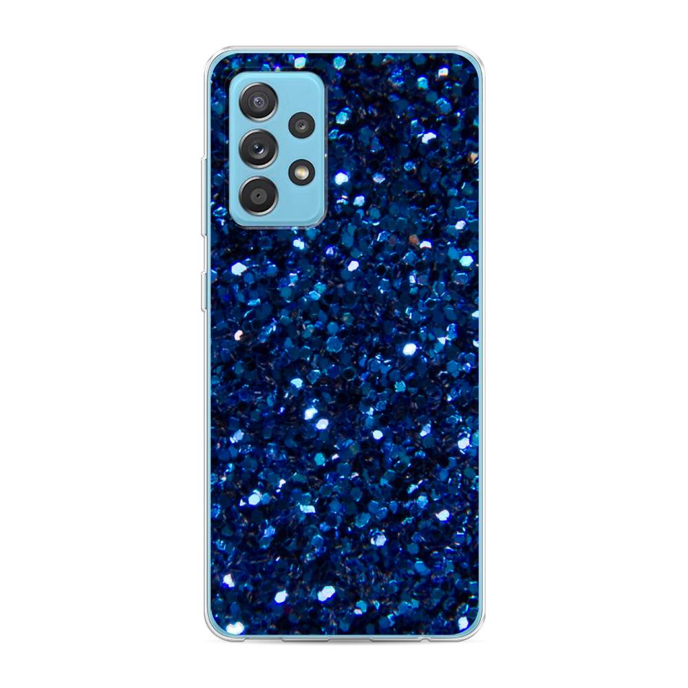 

Чехол Awog "Синие блестки рисунок" для Samsung Galaxy A52