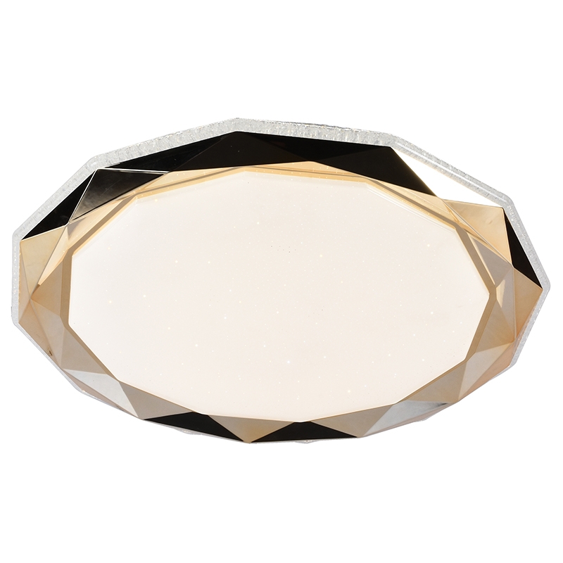 Потолочный светодиодный светильник Profit Light 2128/450 WH+GD 120W 3000-6000K