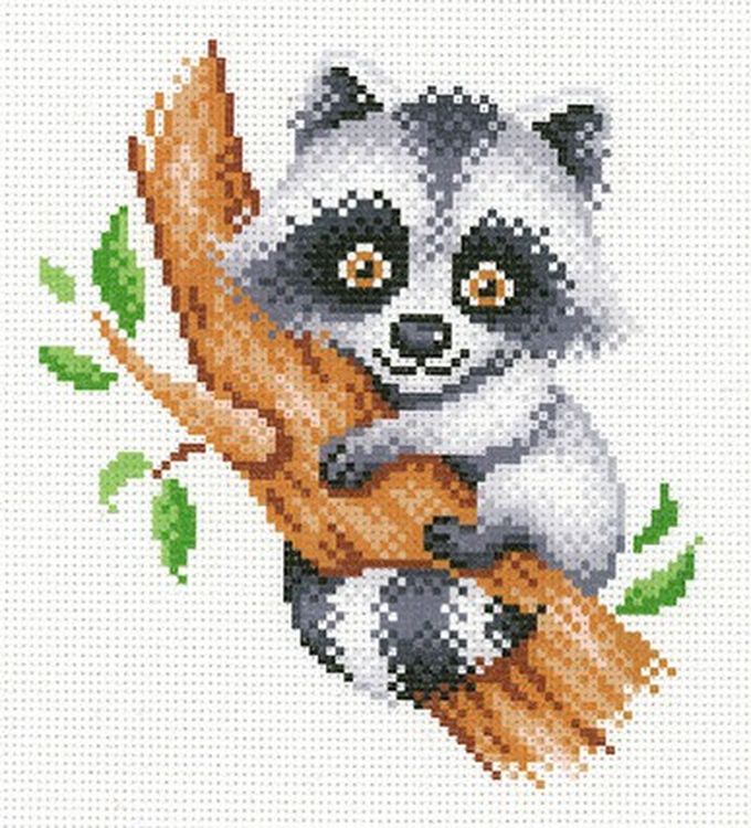

Рисунок на ткани «Крошка енот»