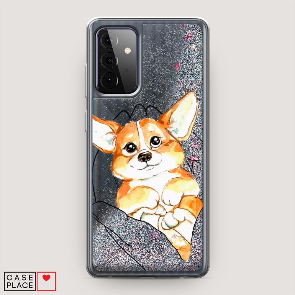 

Чехол Awog на Samsung Galaxy A72 / Самсунг A72 "Корги в ладошках", Разноцветный, 2101991-1