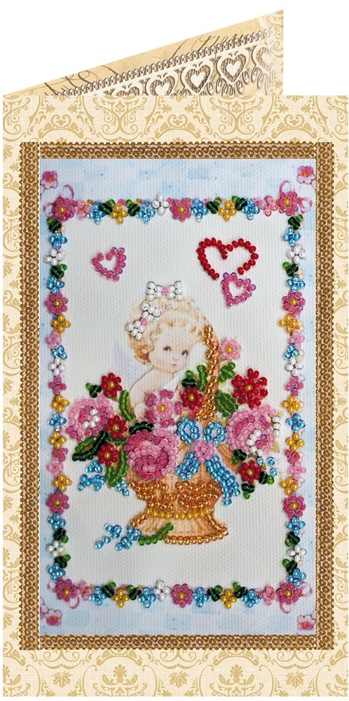 

Абрис Арт Цветочки от ангелочка, 8,4*14 см