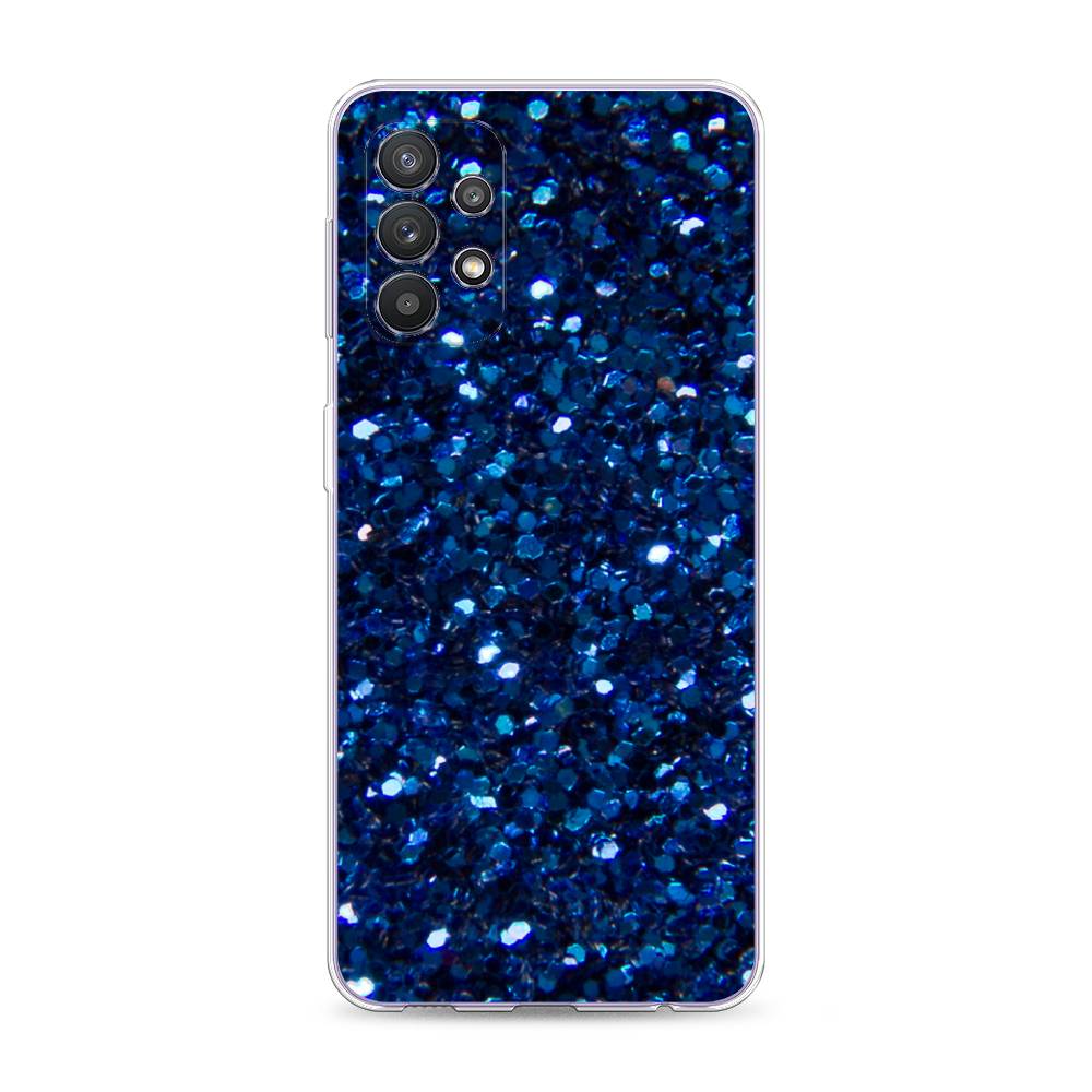 

Чехол Awog "Синие блестки рисунок" для Samsung Galaxy A32