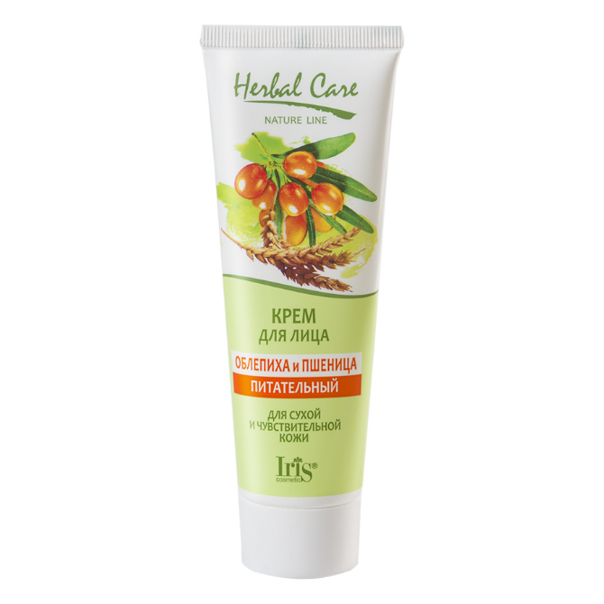 

Крем для лица Iris Herbal Care Облепиха и Пшеница туба 80 г