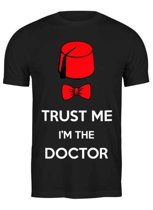 

Футболка унисекс Printio Верь мне, я доктор! черная L, Черный, Верь мне, я доктор!