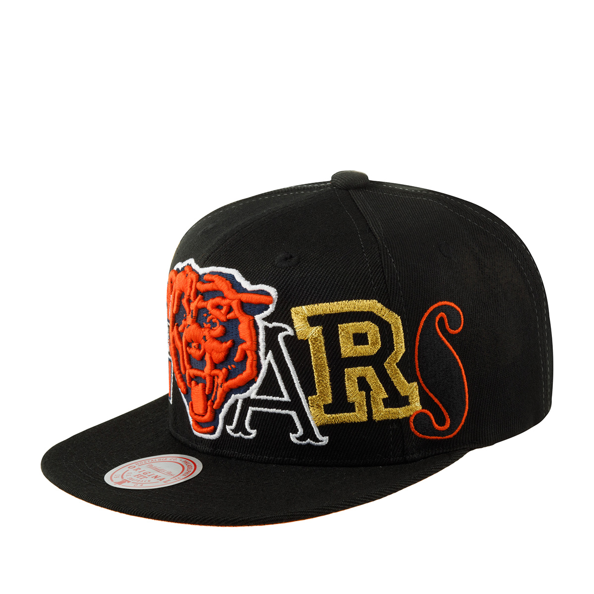 Бейсболка унисекс Mitchell Ness HHSS1211-CBEYYPPP Chicago Bears NFL черная one size 5660₽