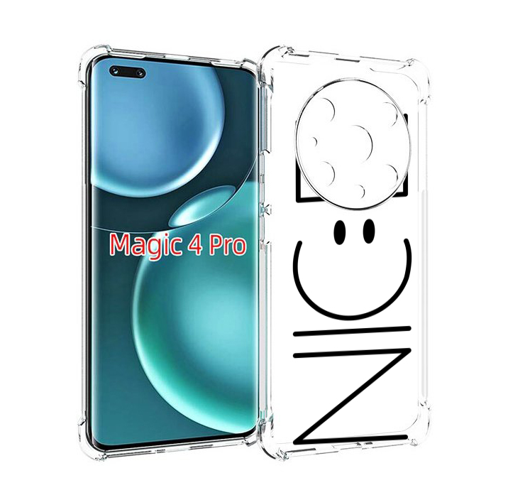 

Чехол MyPads найс-надпись для Honor Magic4 Pro, Прозрачный, Tocco