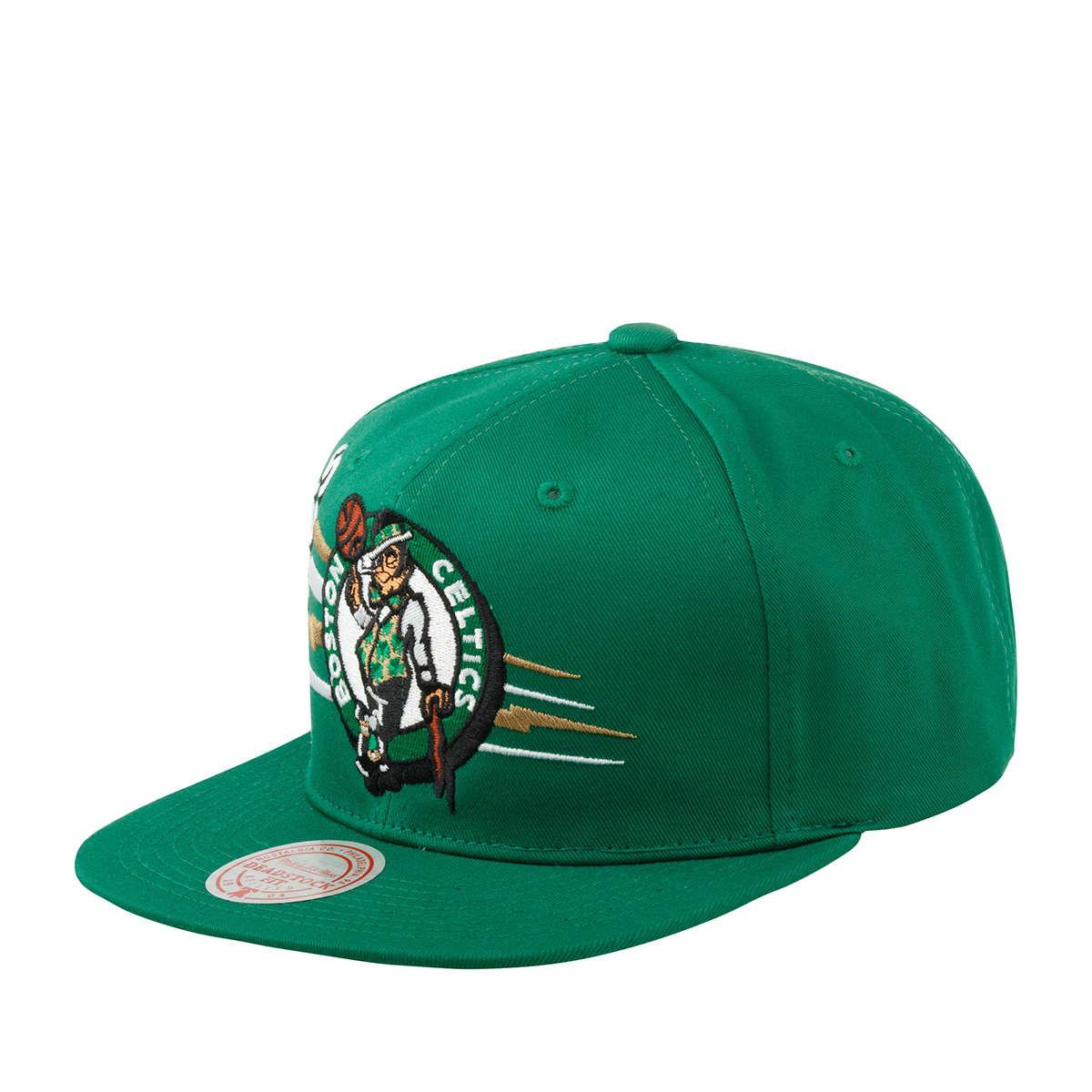 Бейсболка унисекс Mitchell Ness 6HSSSH21230-BCEKYGN Boston Celtics зеленая one size 5135₽