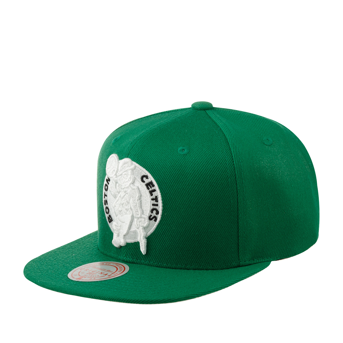 Бейсболка унисекс Mitchell Ness 6HSSMM20254-BCEKYGN Boston Celtics NBA зеленая one size 5450₽