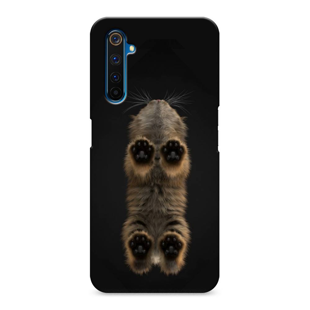 

Пластиковый чехол "Кошачьи лапки" на Realme 6 Pro, 252820-1