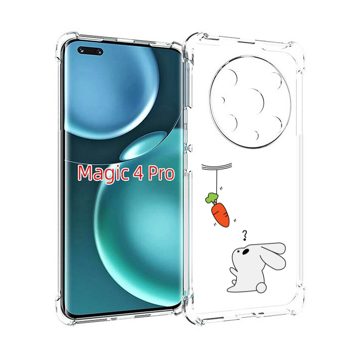 

Чехол MyPads морковка детский для Honor Magic4 Pro, Прозрачный, Tocco