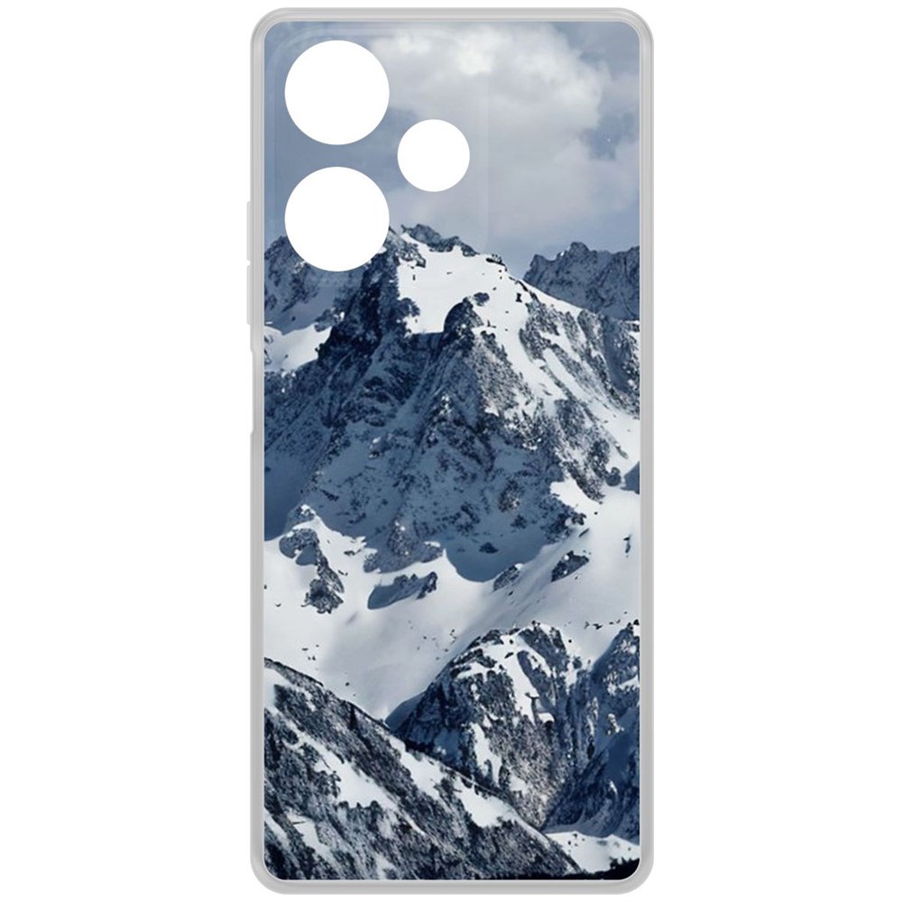 

Чехол-накладка Krutoff Clear Case Горы для INFINIX Hot 30, Прозрачный