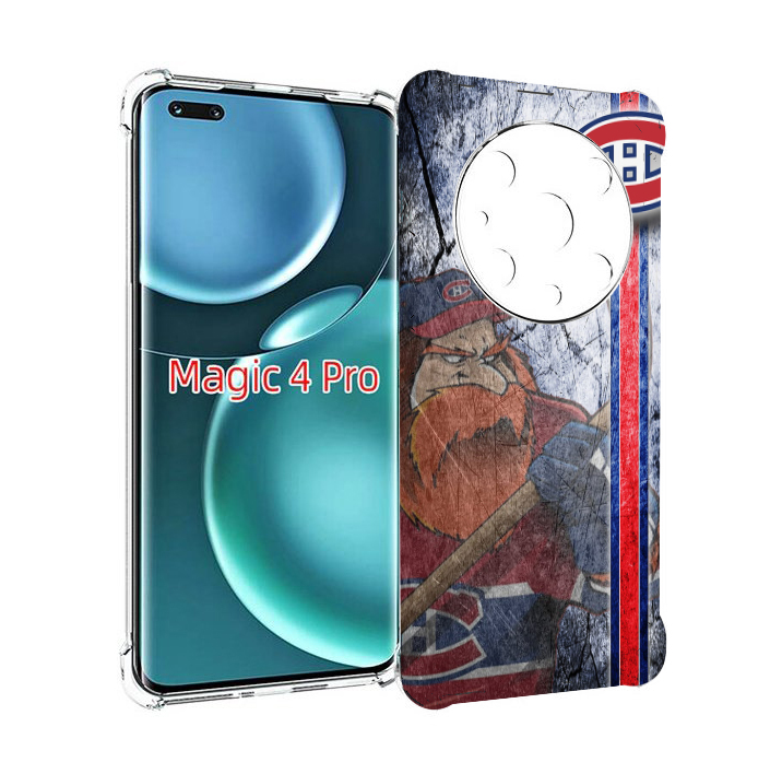 

Чехол MyPads монреаль канадиенс для Honor Magic4 Pro, Прозрачный, Tocco