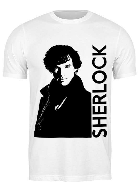 

Футболка унисекс Printio Шерлок (sherlock) белая S, Белый, Шерлок (sherlock)