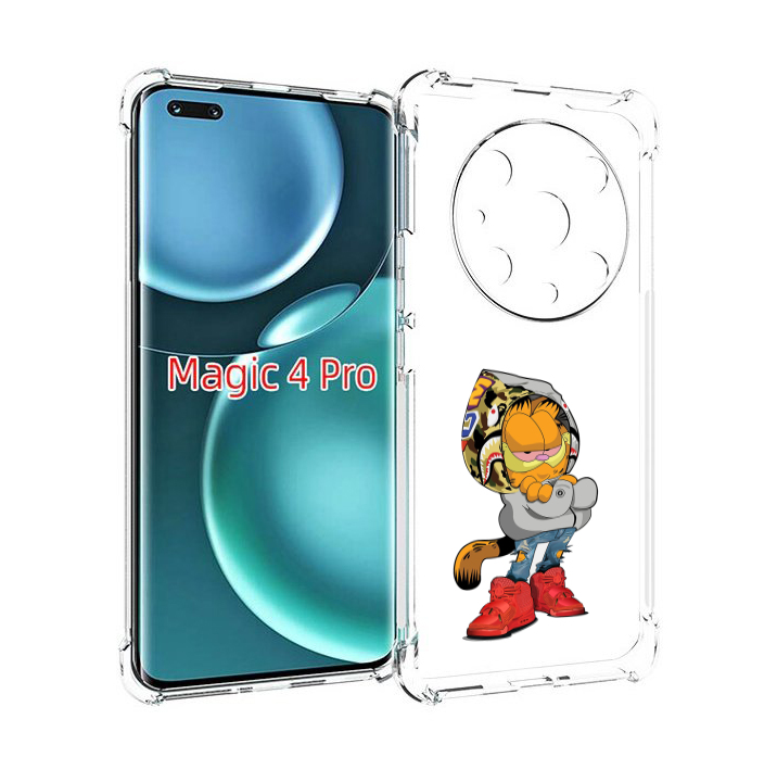 

Чехол MyPads модный-котяра детский для Honor Magic4 Pro, Прозрачный, Tocco