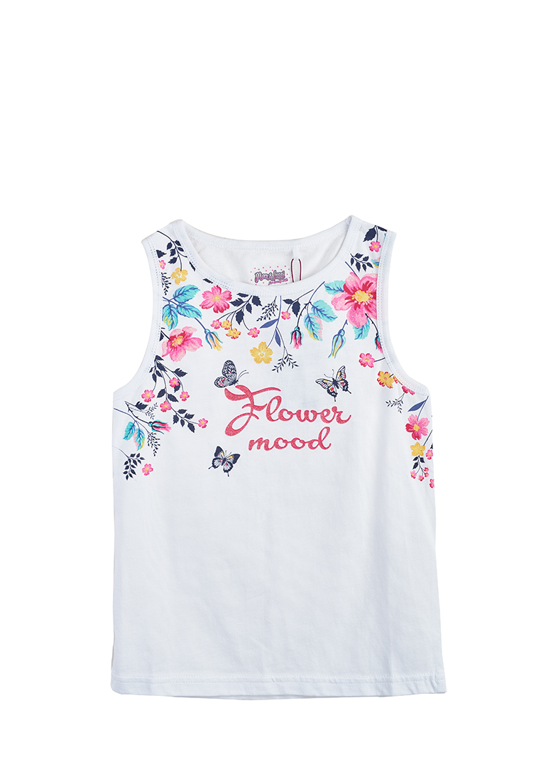 

Топ детский Max&Jessi SS20C75201222 цв. белый р. 116, SS20C75201222