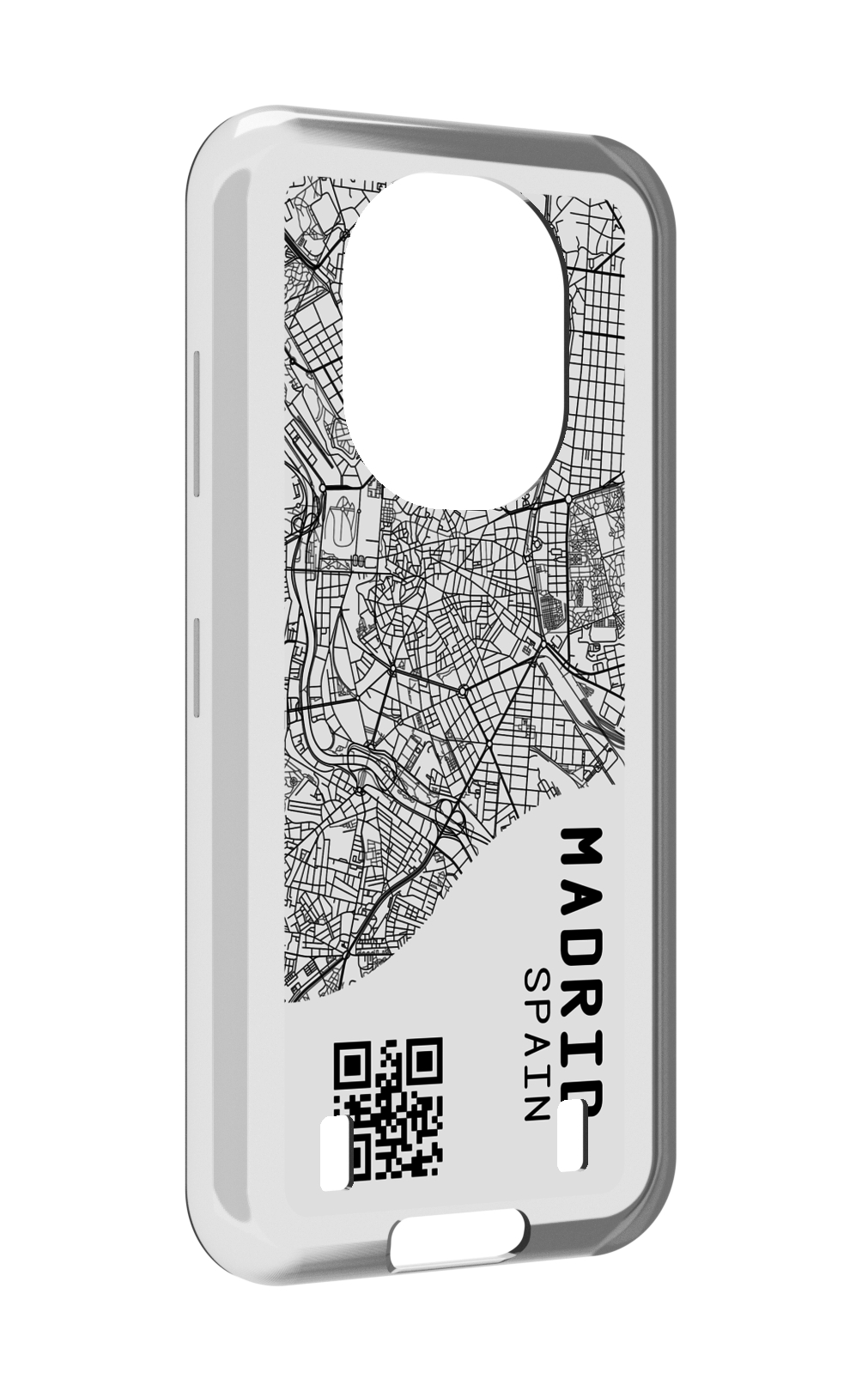 

Чехол MyPads схема-мадрид для Oukitel WP16, Прозрачный, Tocco