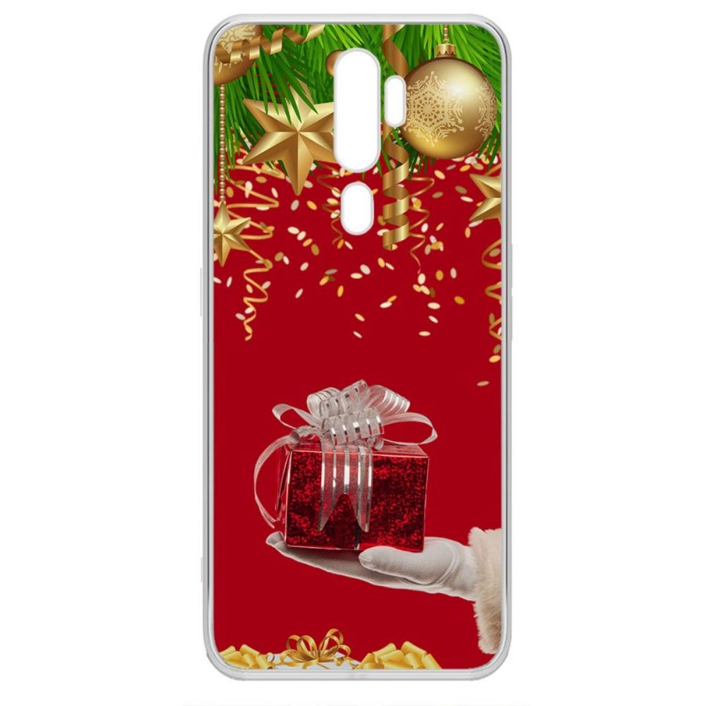 

Чехол-накладка Krutoff Clear Case Подарки для Oppo A5 (2020)