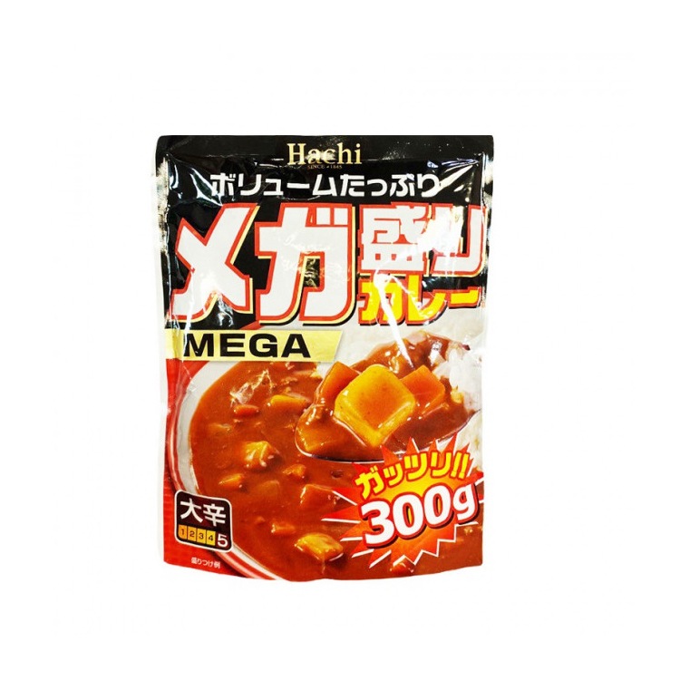 фото Соус готовый карри мега острый вкус мегапорция, 300 г hachi