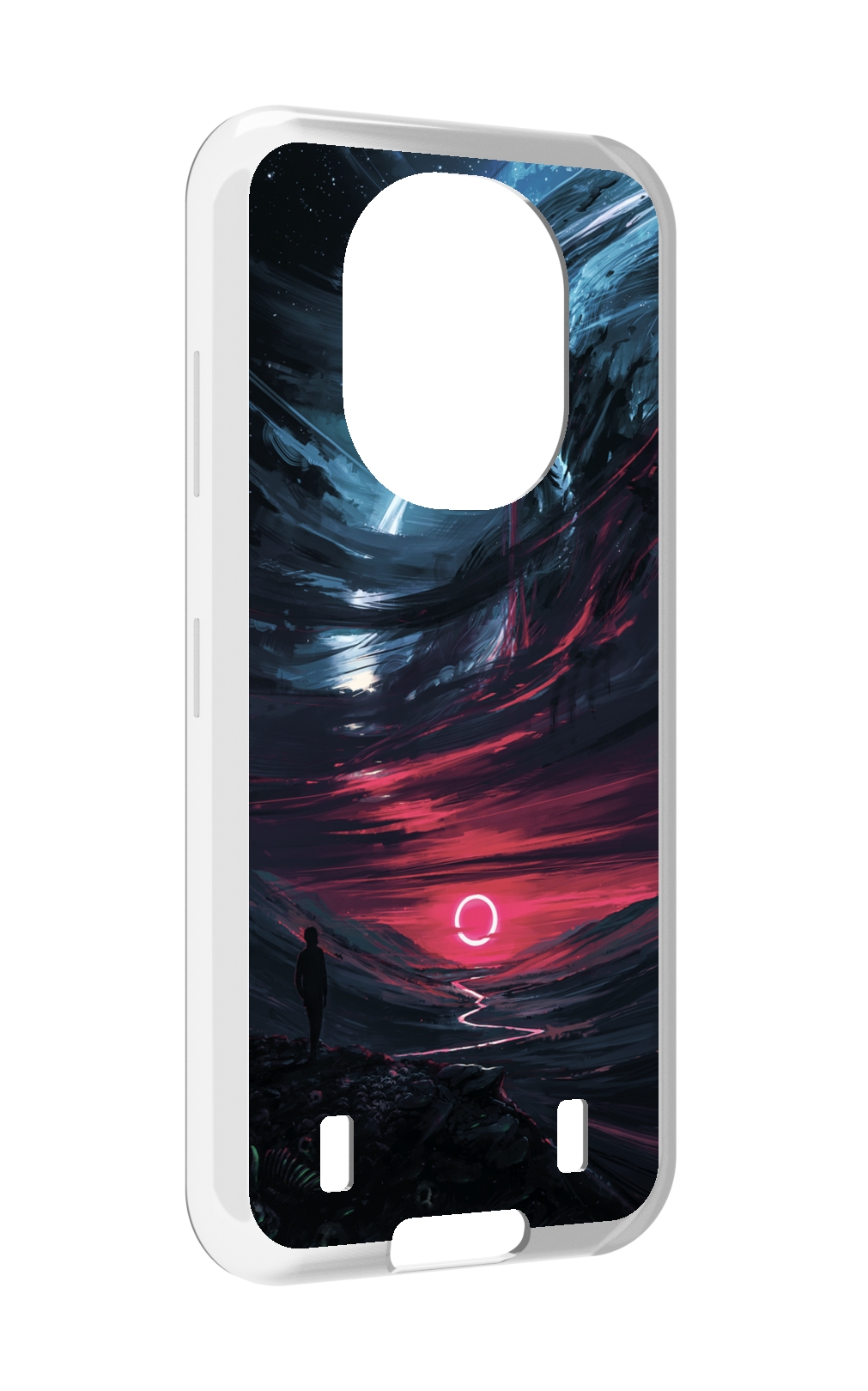 

Чехол MyPads страшный мир для Oukitel WP16, Прозрачный, Tocco
