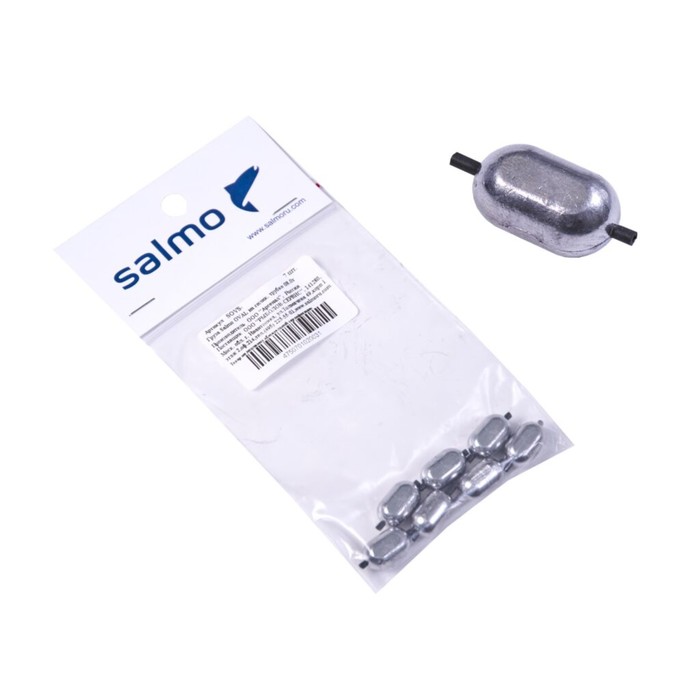 

Груза Salmo OVAL на силик. трубке 07.0г 7шт