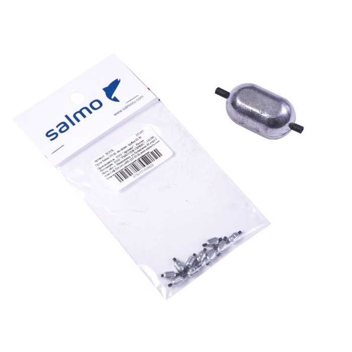 

Груза Salmo OVAL на силик. трубке 01.0г 10шт