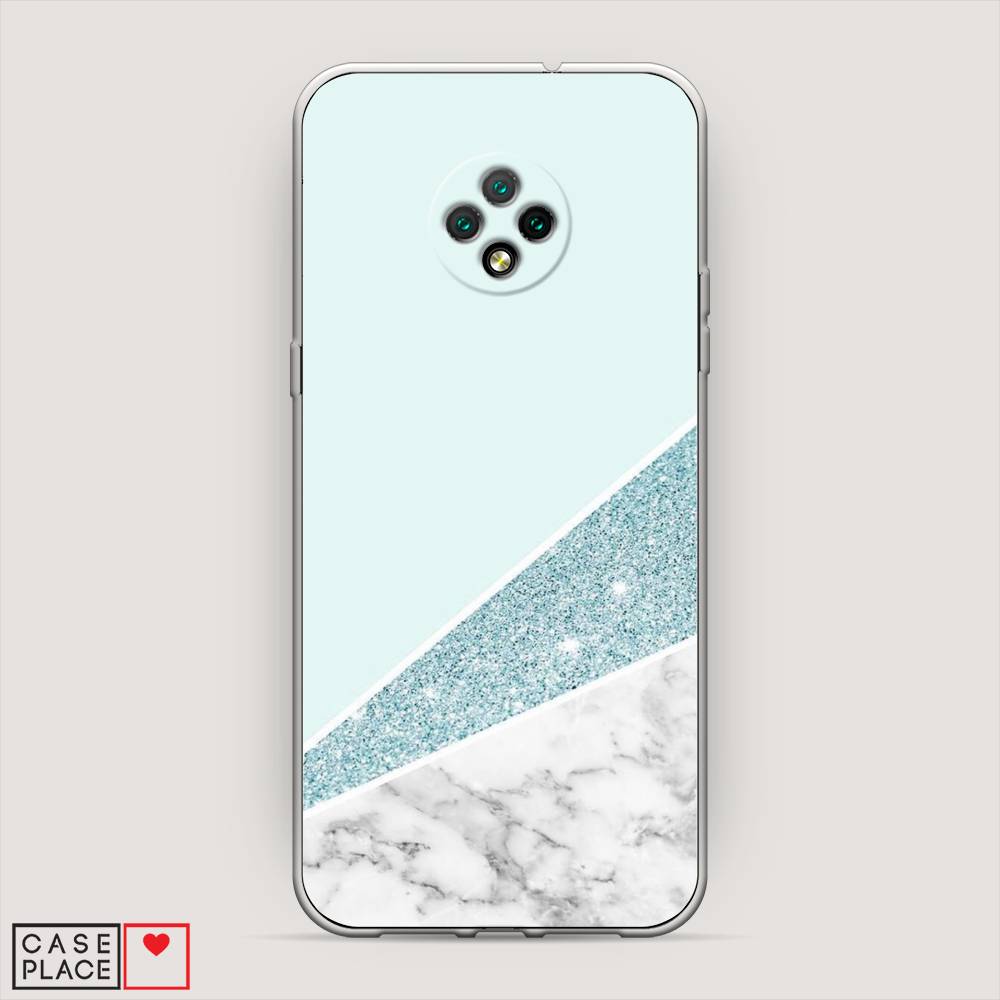 

Чехол Awog на Doogee X95 / Дуги X95 "Мрамор с голубыми блестками", Разноцветный, 220850-3