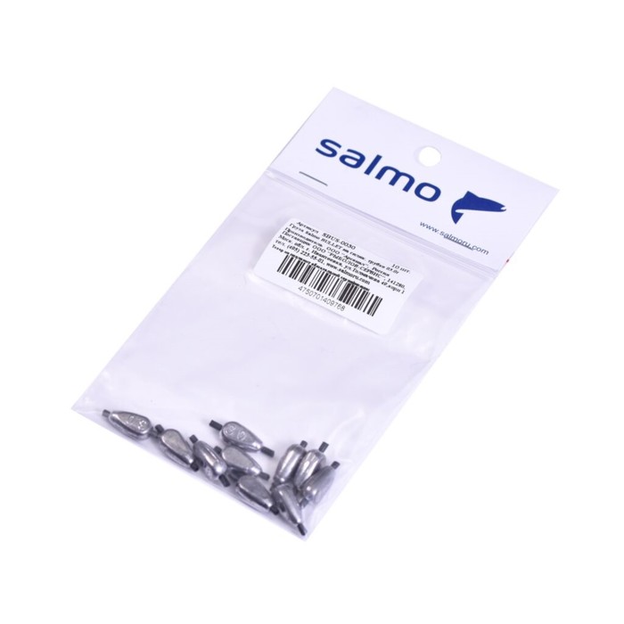 фото Груза salmo bullet на силик. трубке 03.0г 10шт