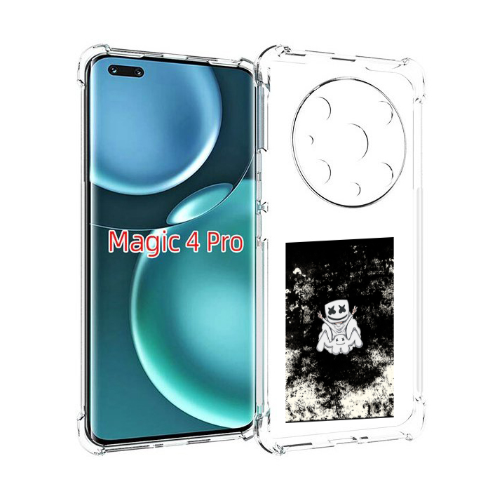 

Чехол MyPads маршмеллоу-френдс для Honor Magic4 Pro, Прозрачный, Tocco