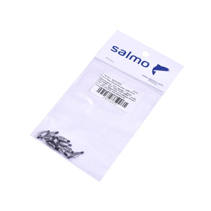 фото Груза salmo bullet на силик. трубке 01.0г 10шт