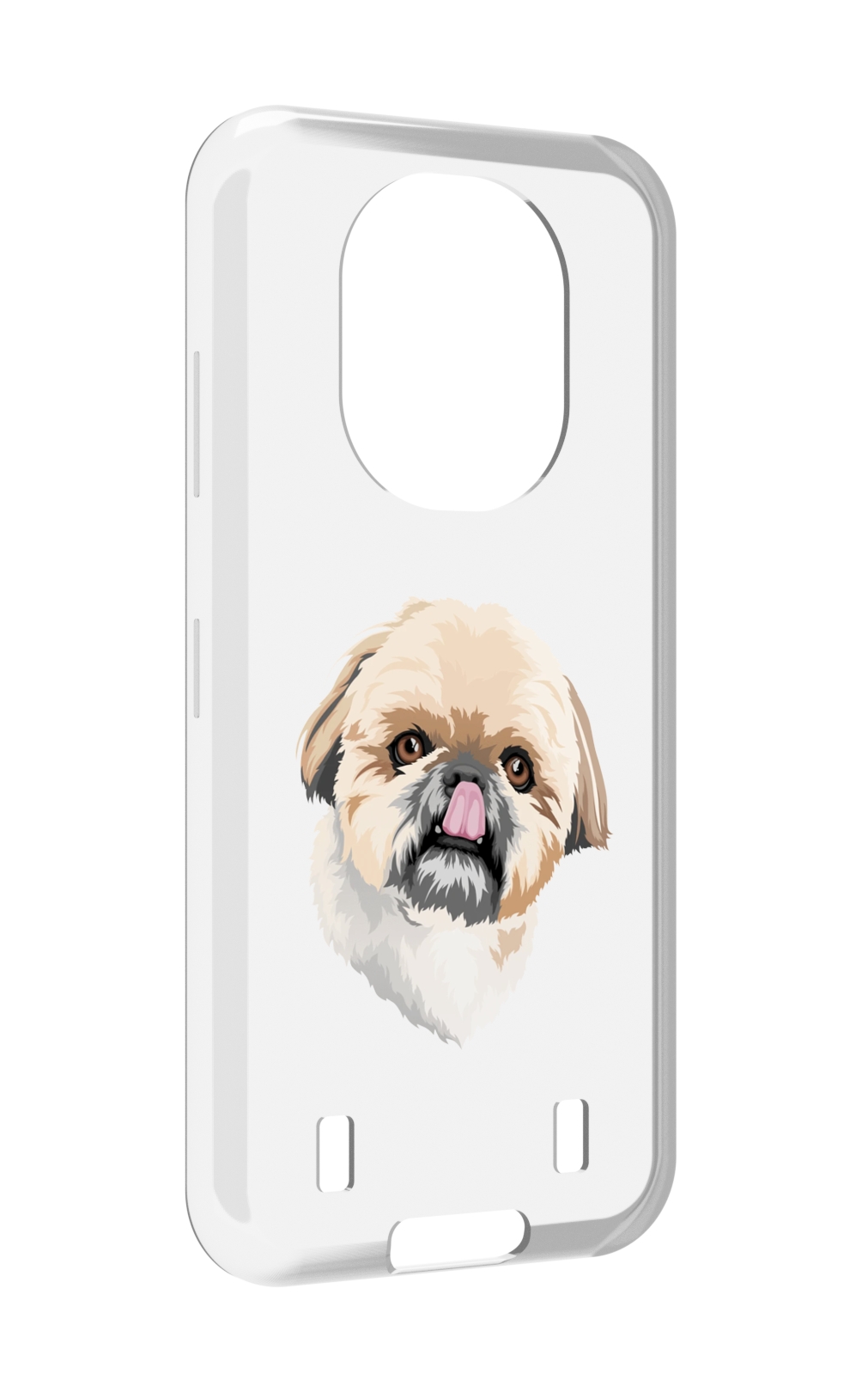 

Чехол MyPads собачка-с-язычком для Oukitel WP16, Прозрачный, Tocco