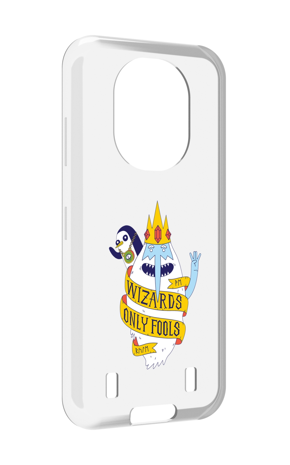 

Чехол MyPads время приключений снежный король для Oukitel WP16, Прозрачный, Tocco