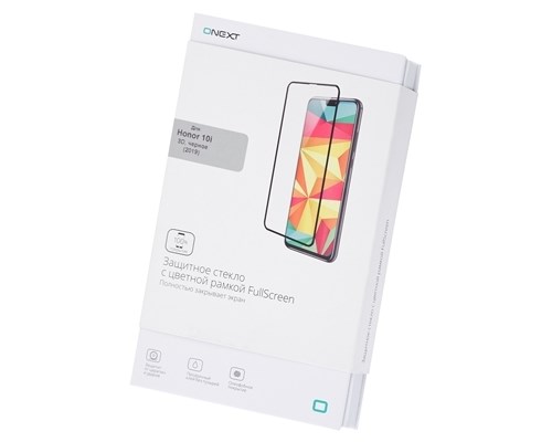 

Защитное стекло ONEXT для Honor 10i 3D Black Frame, для Honor 10i 3D Black Frame