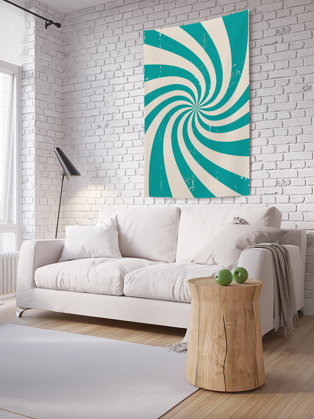

Вертикальное фотопанно на стену JoyArty Бирюзовая карамель 150x200 см, Бирюзовая карамель
