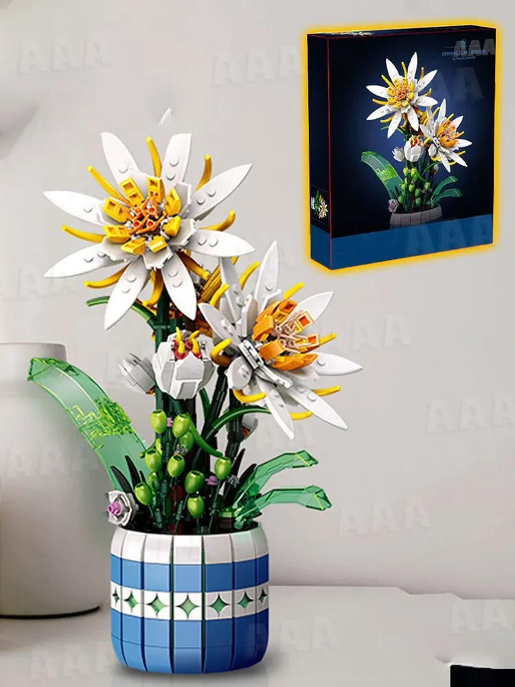 

Конструктор цветок Jie Star Эпифиллум, 835