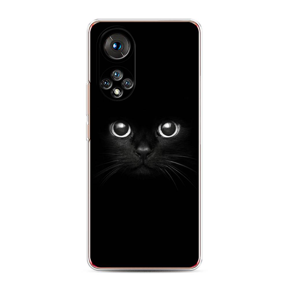 фото Чехол awog "взгляд черной кошки" для honor 50