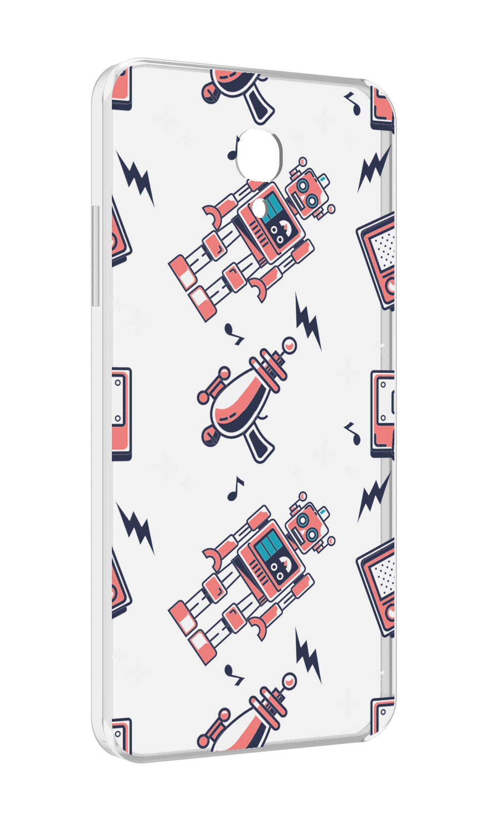 

Чехол MyPads мини-роботы для Lenovo Vibe P2 5.5 (P2a42), Прозрачный, Tocco